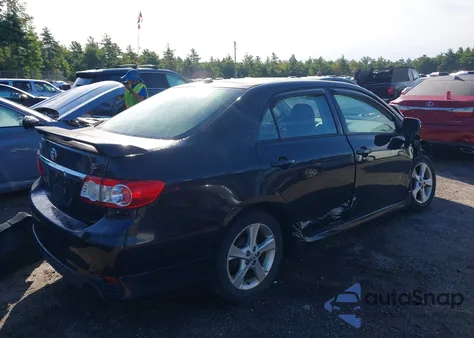 2012 Toyota Corolla S from USA, damaged, VIN 2T1BU4EE8CC846637